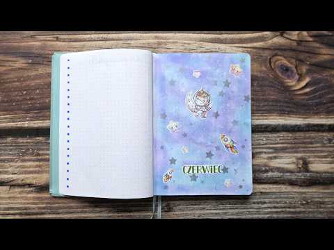 Bujo - czerwiec 2026 w nowym notesie